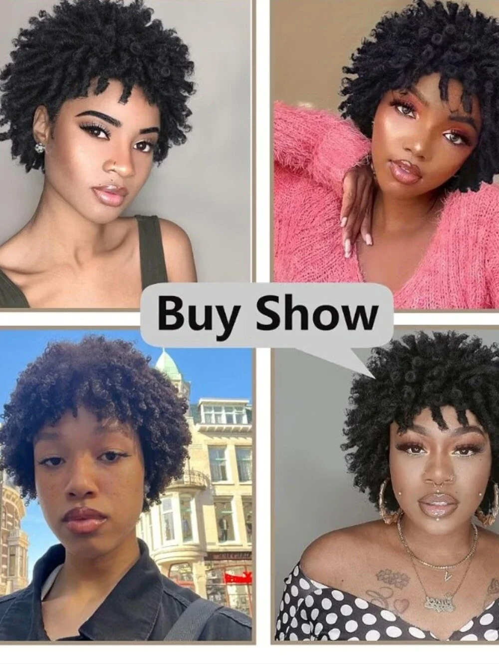 N/A short afro